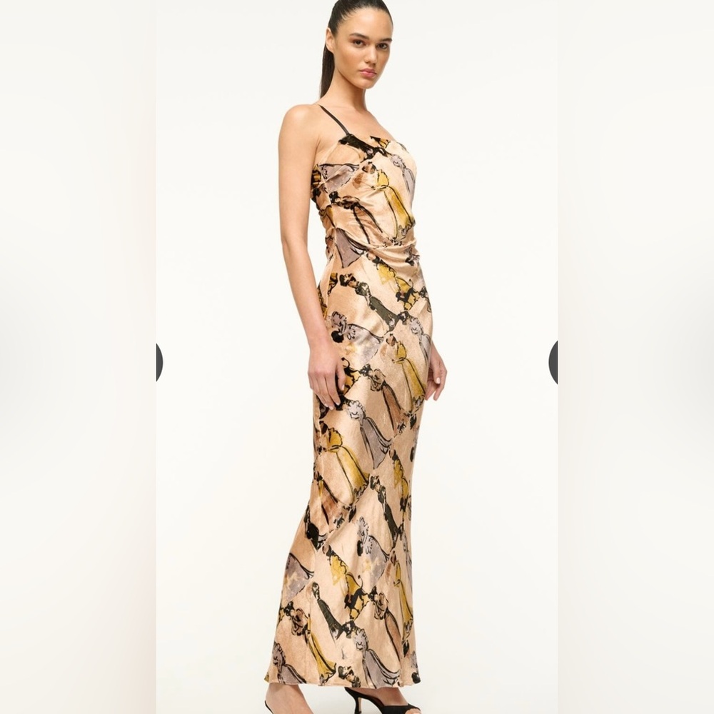 Women’s STAUD - Exclusive Ella Dress -Walk in the Park- US 4 - Picture 5 of 12